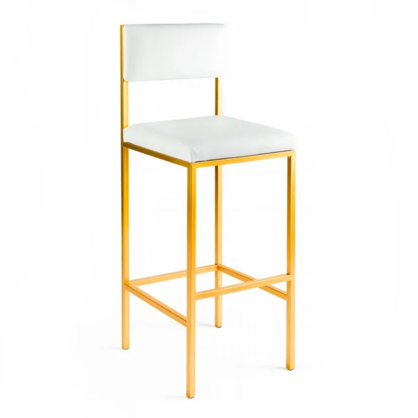 Linea-Gold-White-Cushion-Barstool-rentals-rentra