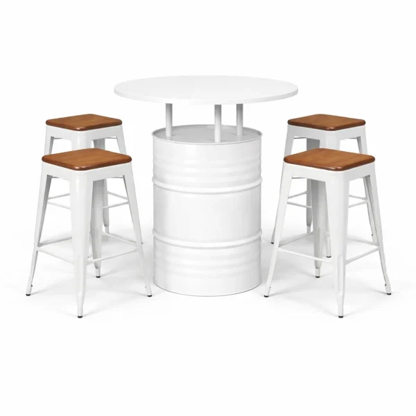 armando-white-drum-table-armando-bar-stool-white-setup-rentals-rentra