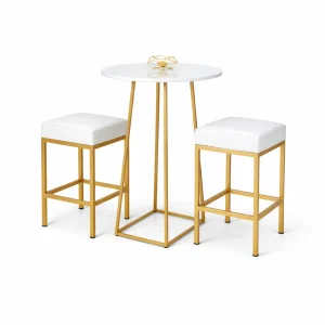 linea-white-round-cocktail-table-catalonia-bar-stool-rental