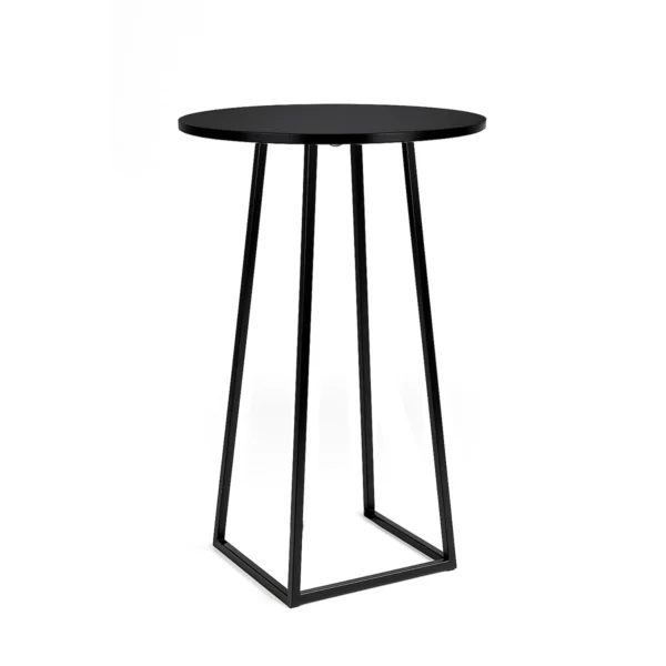 Linea-black-Top-black-Legs-60-115cm-Round-Cocktail-Table-rentals-rentra