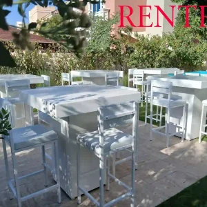 melanie-cocktail-table-with-isadora-white-barstool-rental-for-events