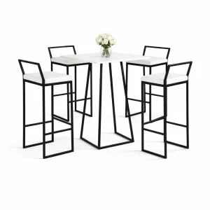 linea-white-cocktail-table-with-linea-black-bar-stool-setup-rental-rentra