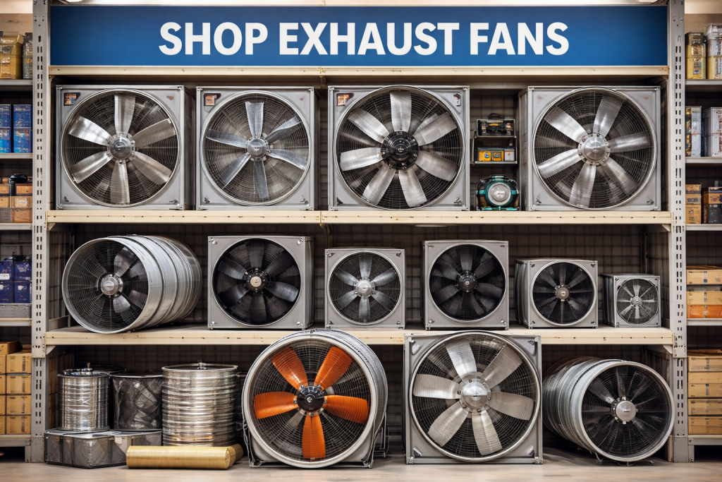 shop exhaust fans in Dubai