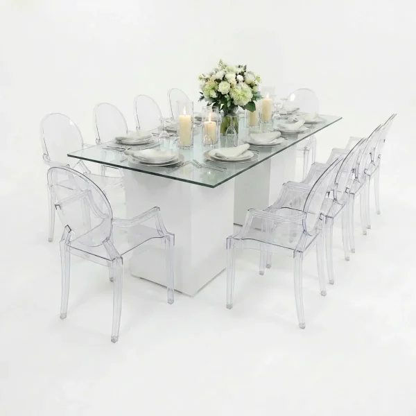 Azura Dinning Table Package 2 Rentals