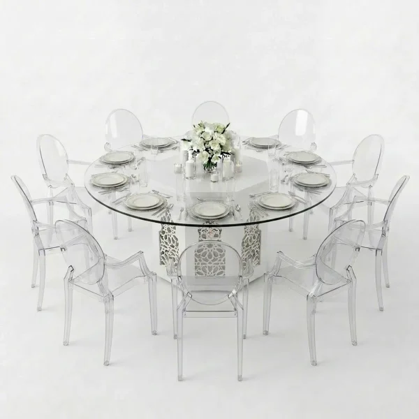 Azura Dinning Table Package 4 Rentals