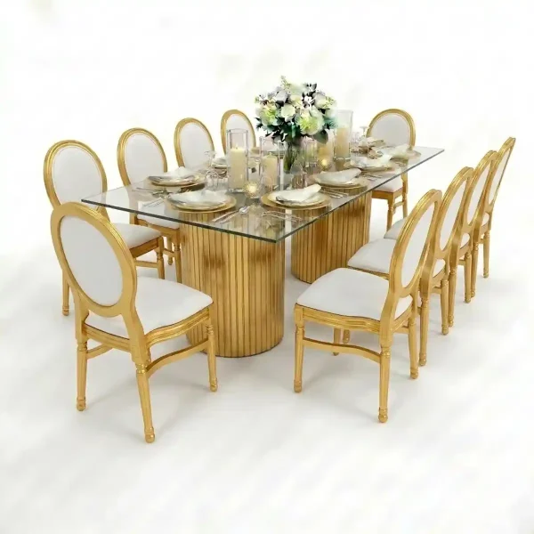 Azura Dinning Table Package 3 Rentals